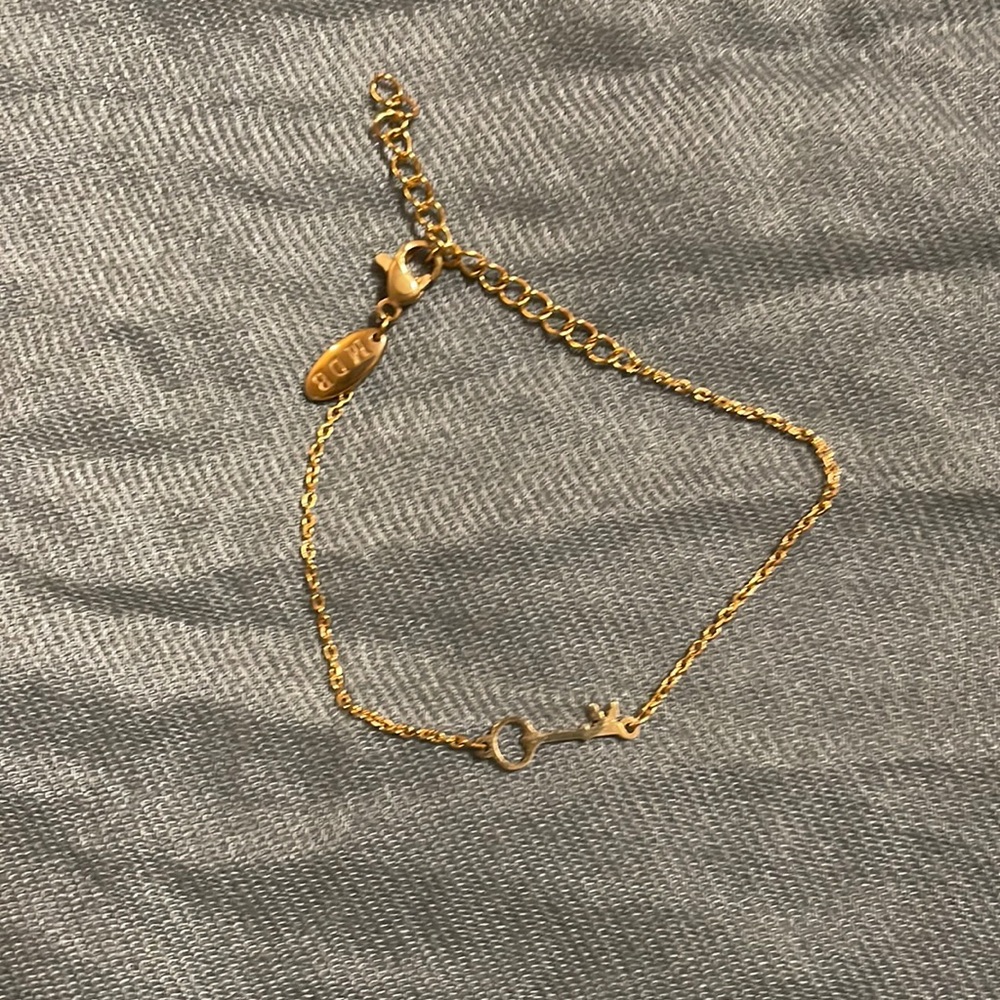 MDB Marina De Buchi gold key bracelet